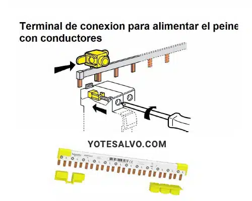 Peines Eléctricos Para Tableros de Distribución【100% Segura】